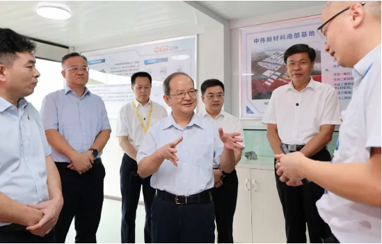大力发展 大有作为丨广西壮族自治区党委书记鹿心社调研Z6尊龙时凯南部产业基地